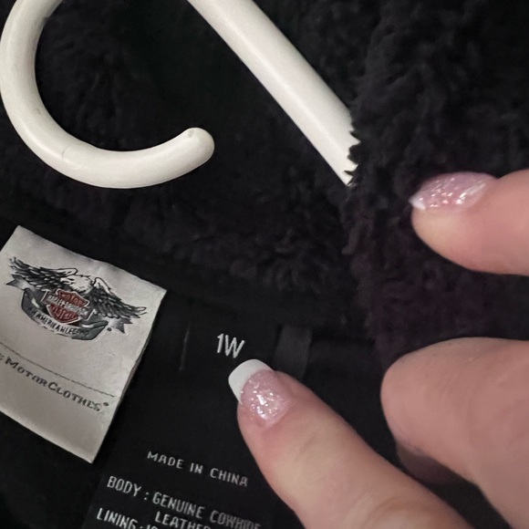 Harley Davidson Riding Jacket with Removable Harley zip up hoodie. - Picture 8 of 14